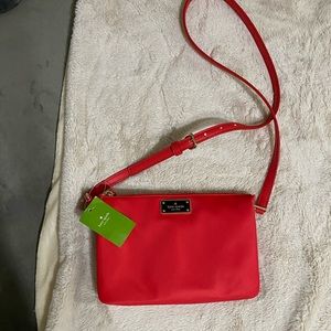 NWT Kate Spade Red Crossbody Purse